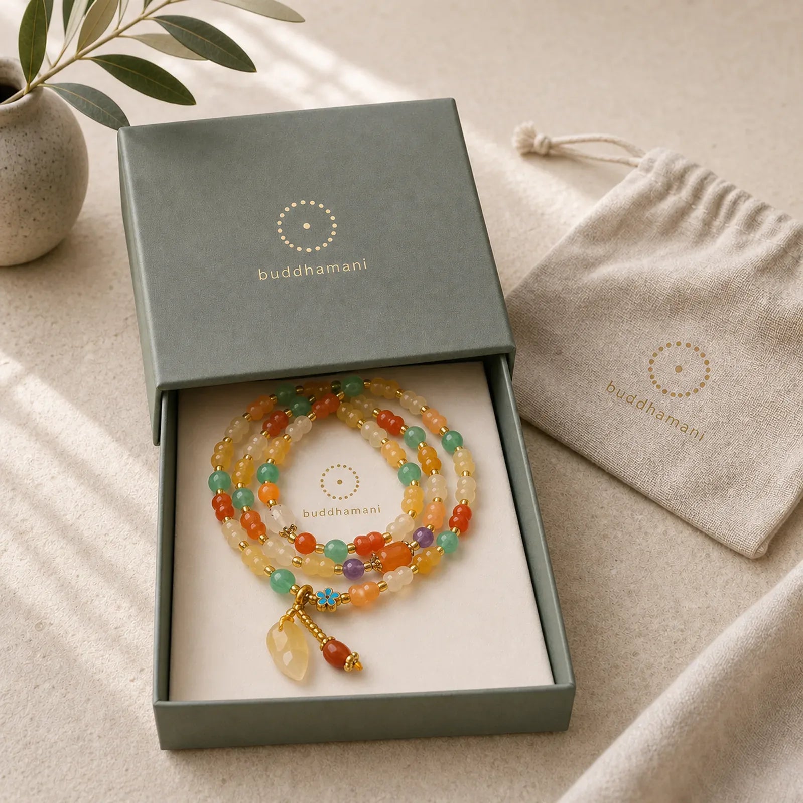 Golden Silk Jade Gourd Wealth Bracelet featuring Golden Silk Jade