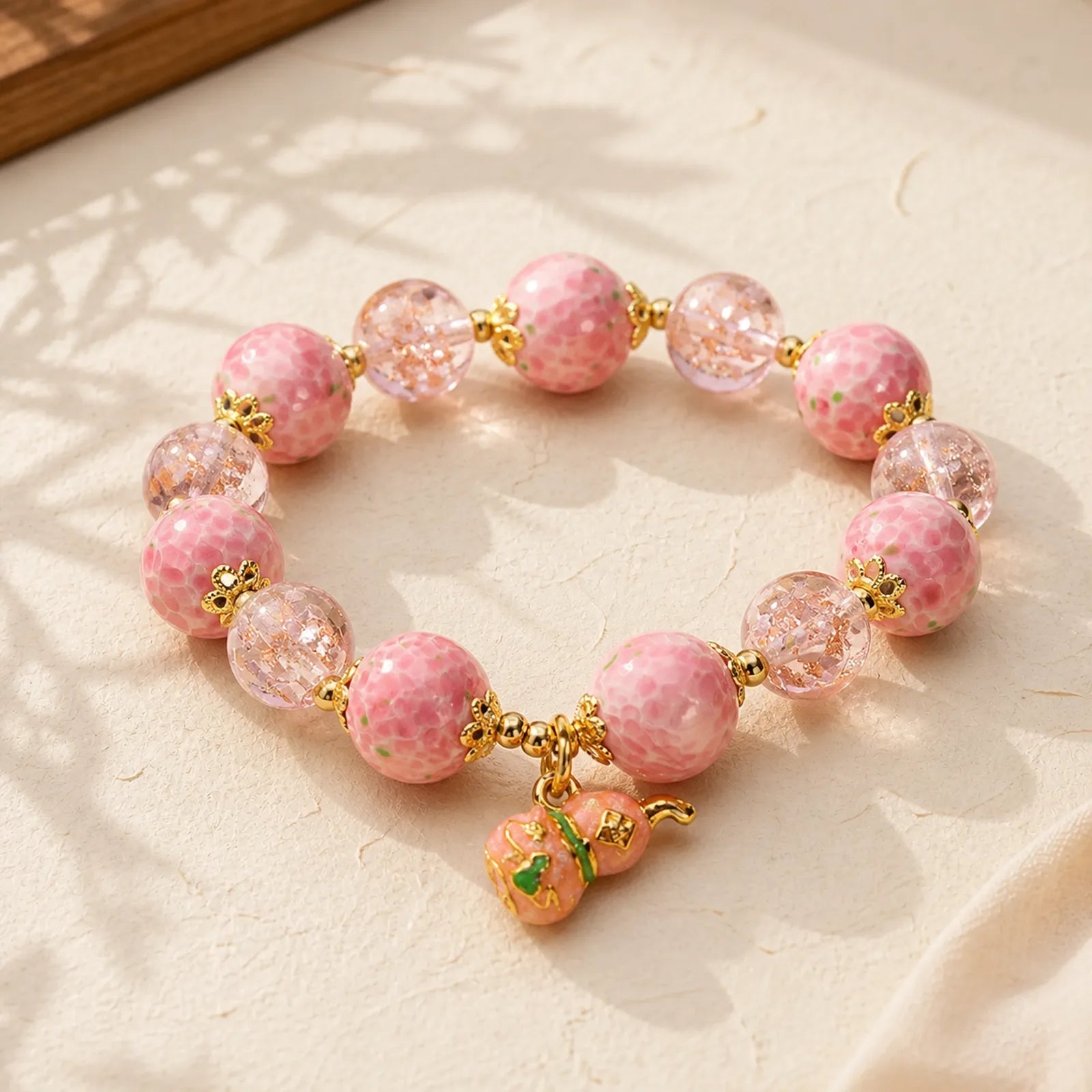 Gourd Liuli Bracelet featuring Five Elements