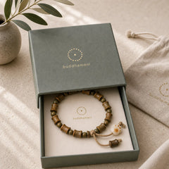 Green Sandalwood Bodhi Seed Cat Claw Bamboo Peace Bracelet featuring Green Sandalwood, Sandalwood, Bodhi Seed
