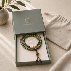 Green Sandalwood Positive Peace Bracelet featuring Green Sandalwood, Sandalwood