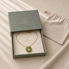 Hand Carved Hetian Jade Fried Dough Twists Blessing Vintage Necklace featuring Jade, Copper, Silver
