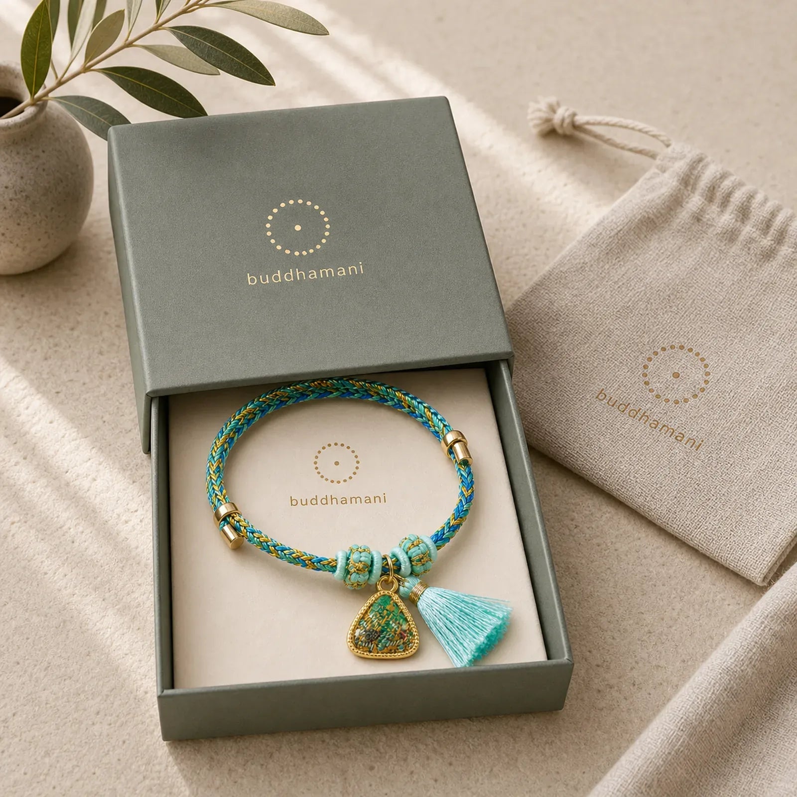 Hand-Woven Five-Color Cord Luck Green Song Brocade Zongzi Apple Money Bag Chinese Lock Charm Gourd Bracelet featuring Copper