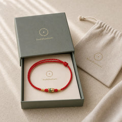 Hand-Woven Koi Fish Success Rope Bracelet featuring Koi Fish, Red String, Yin Yang Symbol