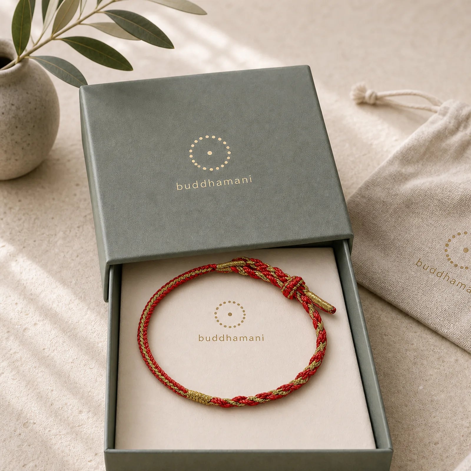 Handmade Chinese Zodiac Rabbit Rooster Rat Horse Dragon Protection Braid String Bracelet featuring Horse, Dragon, Red String