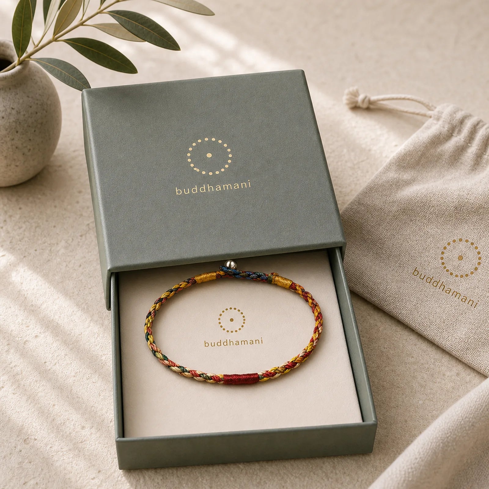 Handmade Five Color Thread Luck Couple Child Adult Bracelet featuring Red String, Dragon