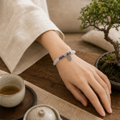 Handmade Lucky Fortune Rope Bracelet featuring