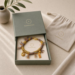 Handmade Tibetan Lucky Fortune Multicolored Rope Braid Bracelet featuring