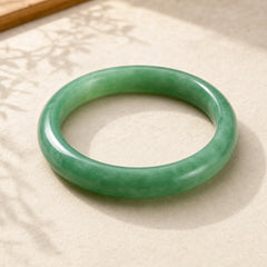 Jade Healing Abundance Protection Bracelet Bangle featuring Jade