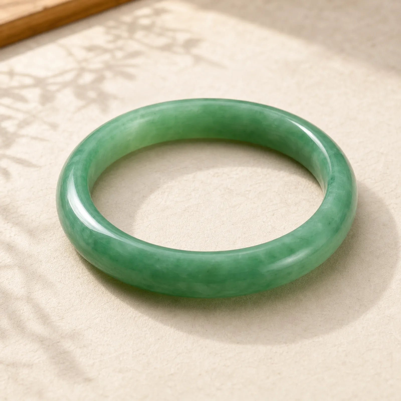 Jade Healing Abundance Protection Bracelet Bangle featuring Jade