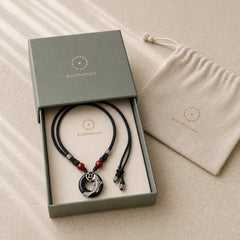 Jade Koi Fish Success Braided Circular Chinese Style Necklace featuring Jade, Koi Fish, Silver
