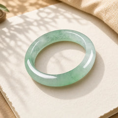 Jade Protection Healing Bangle Bracelet featuring Jade