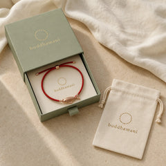 Koi Fish Luck Wealth Braided Chain Couple Bracelet featuring Koi Fish, Yin Yang Symbol, Red String