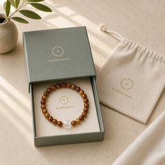 Kuka Seed Agate Stone Luck Bracelet featuring Kuka Seed