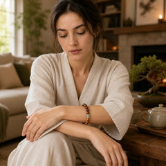 Kuka Seed Ward Off Evil Spirits Bracelet featuring Kuka Seed