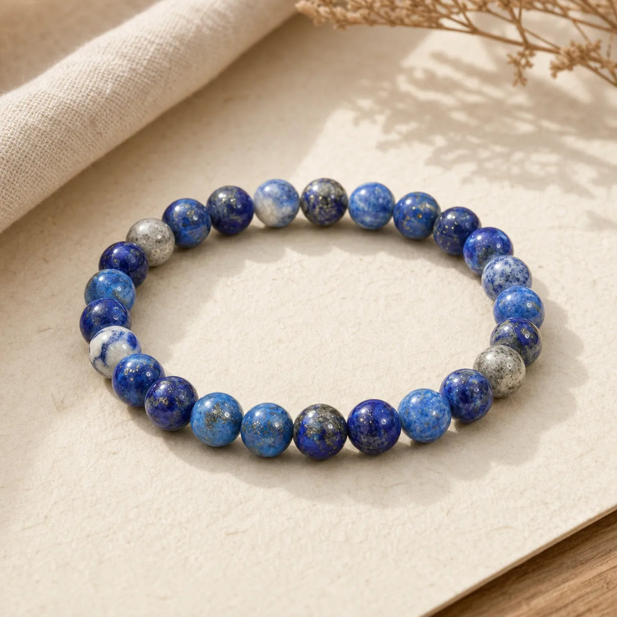 Lazurite Positive Balance Bracelet featuring Lapis Lazuli (Lazurite)