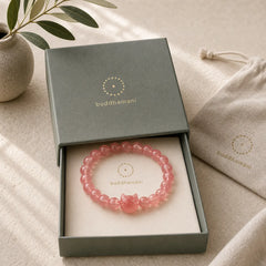 Lovely Cat Head Red Agate Spiritual Beads Bracelet featuring Red Agate