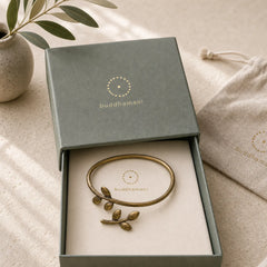 Lucky Clover Copper Brass Healing Bracelet Bangle featuring Copper