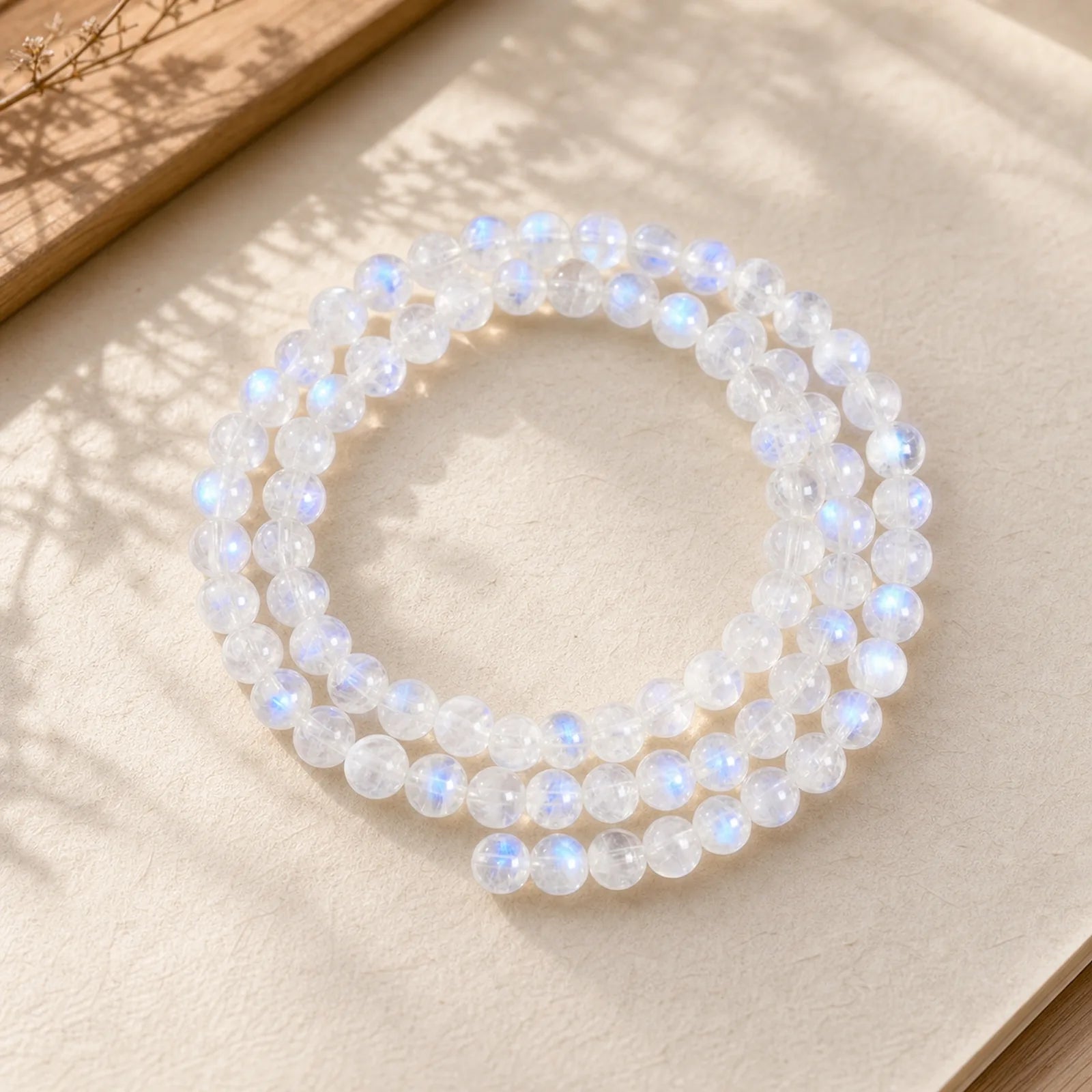 Moonstone Healing Positive Bracelet featuring Moonstone