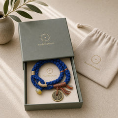 Mountain Ghosts Spend Money Ward Off Evil Spirits Handmade Bracelet featuring