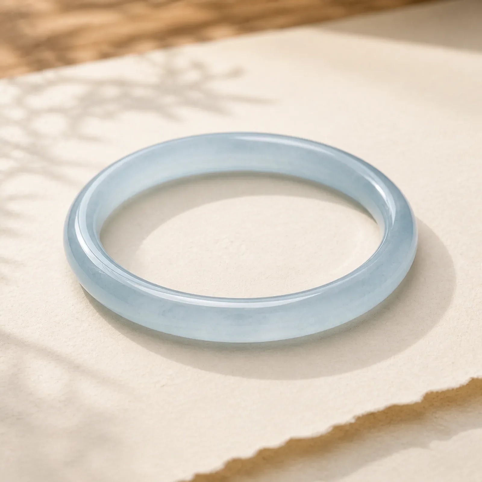 Natural Aquamarine Serenity Bangle Bracelet (Extra 30% Off | USE CODE: FS30) featuring Aquamarine, Jade