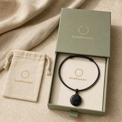 Natural Authentic Shungite Stone Carved Yin Yang Protection Necklace Pendant featuring Bagua, Shungite Stone (Graphite Stone), Yin Yang Symbol