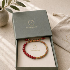 Natural Cinnabar King Kong Knot Blessing String Bracelet (Extra 35% Off | USE CODE: FS35) featuring Cinnabar, Red String