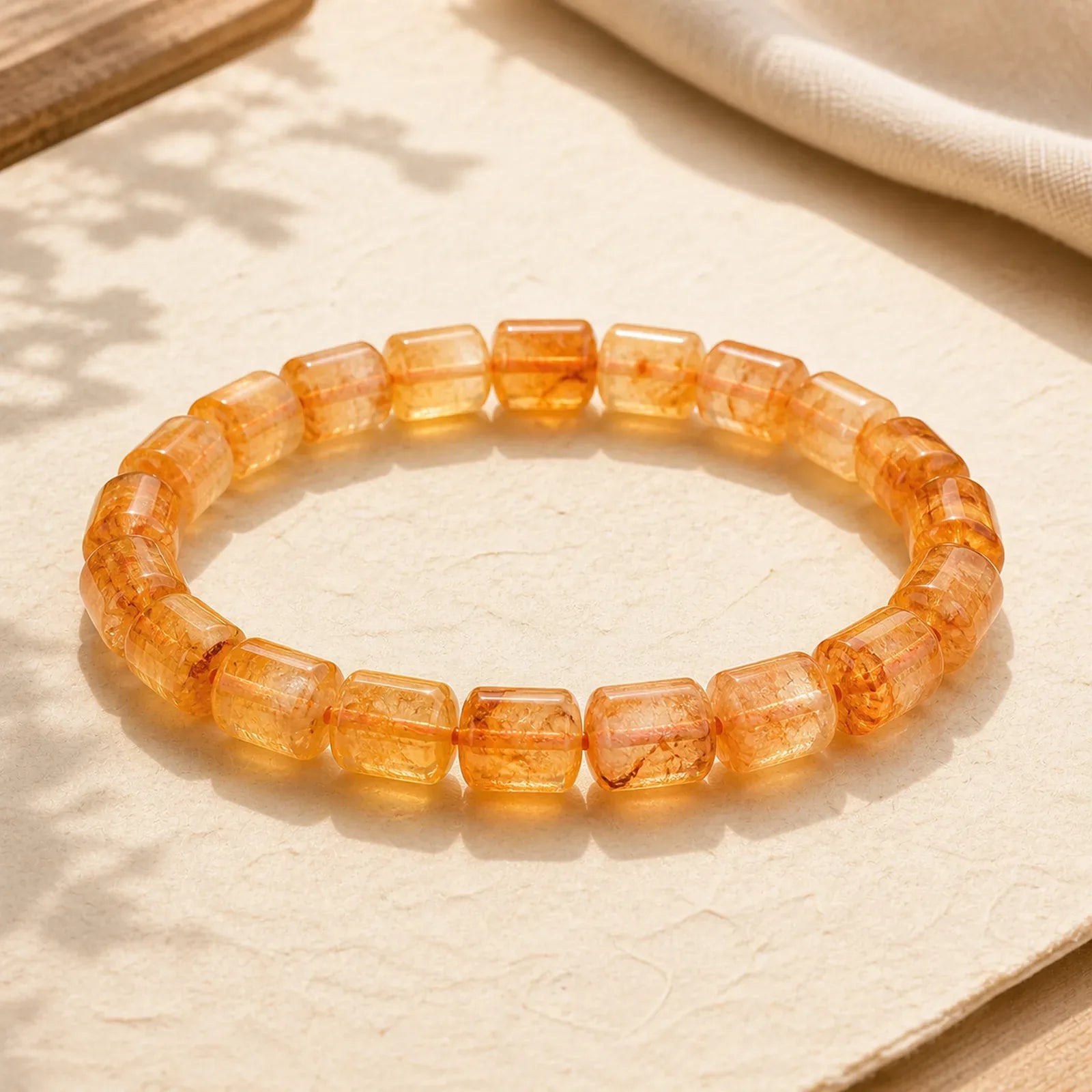 Natural Citrine Prosperity Protection Bracelet (Extra 35% Off | USE CODE: FS35) featuring Citrine