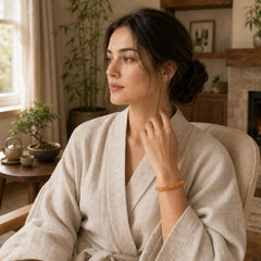 Natural Citrine Prosperity Protection Bracelet (Extra 35% Off | USE CODE: FS35) featuring Citrine