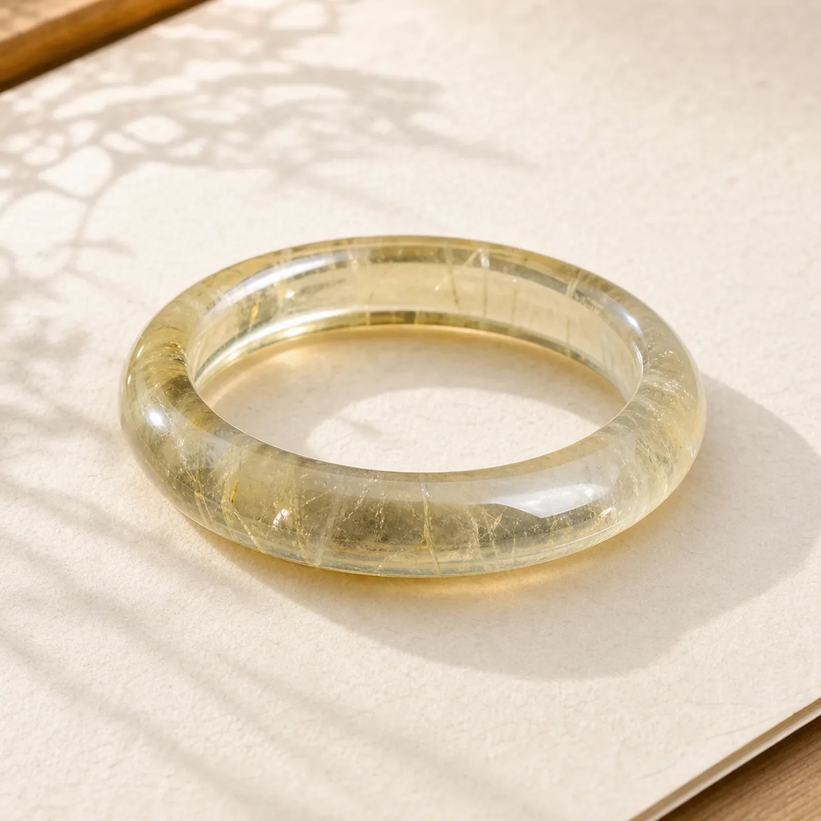 Natural Citrine Quartz Prosperity Cuff Bangle Bracelet featuring Citrine
