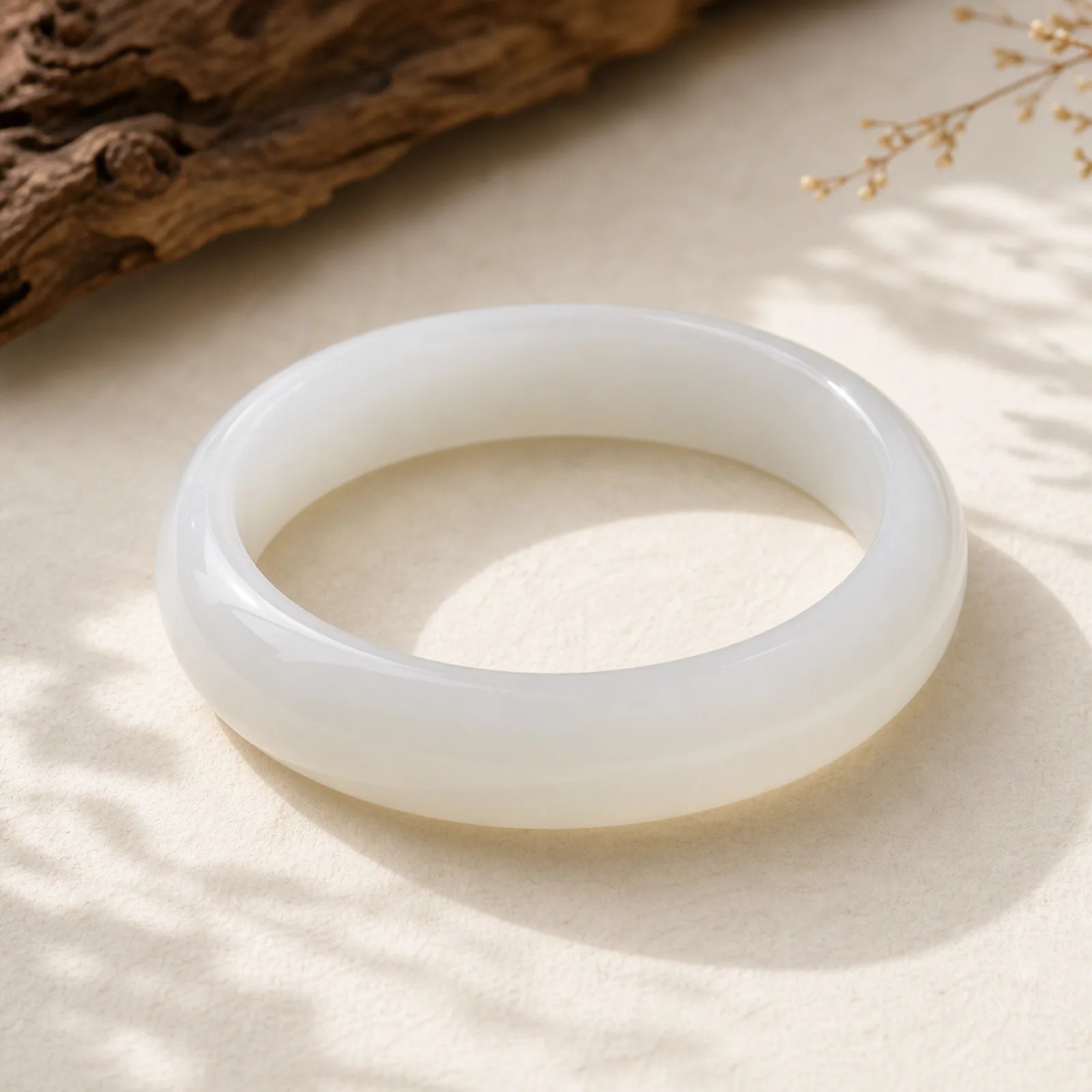 Natural Golden Silk Jade Wealth Luck Bracelet Bangle featuring Golden Silk Jade, Quartzite, Quartzite Jade