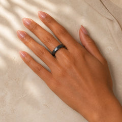 Natural Hematite Support Powerful Ring featuring Hematite