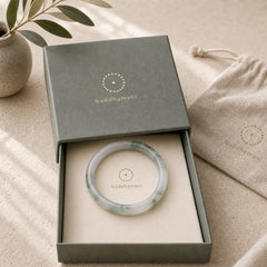 Natural Jade Abundance Protection Bracelet Bangle featuring Jade