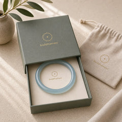 Natural Jade Healing Blessing Bangle Bracelet featuring Jade