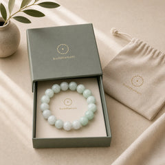 Natural Jade Lotus Carving Prosperity Bracelet featuring Jade, Lotus, Lotus Symbol