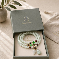 Natural Jade Pixiu Buddha Abundance Bracelet featuring Jade, Pixiu, Laughing Buddha