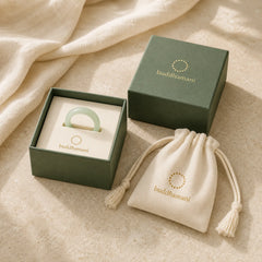 Natural Jade Prosperity Protection Ring featuring Jade