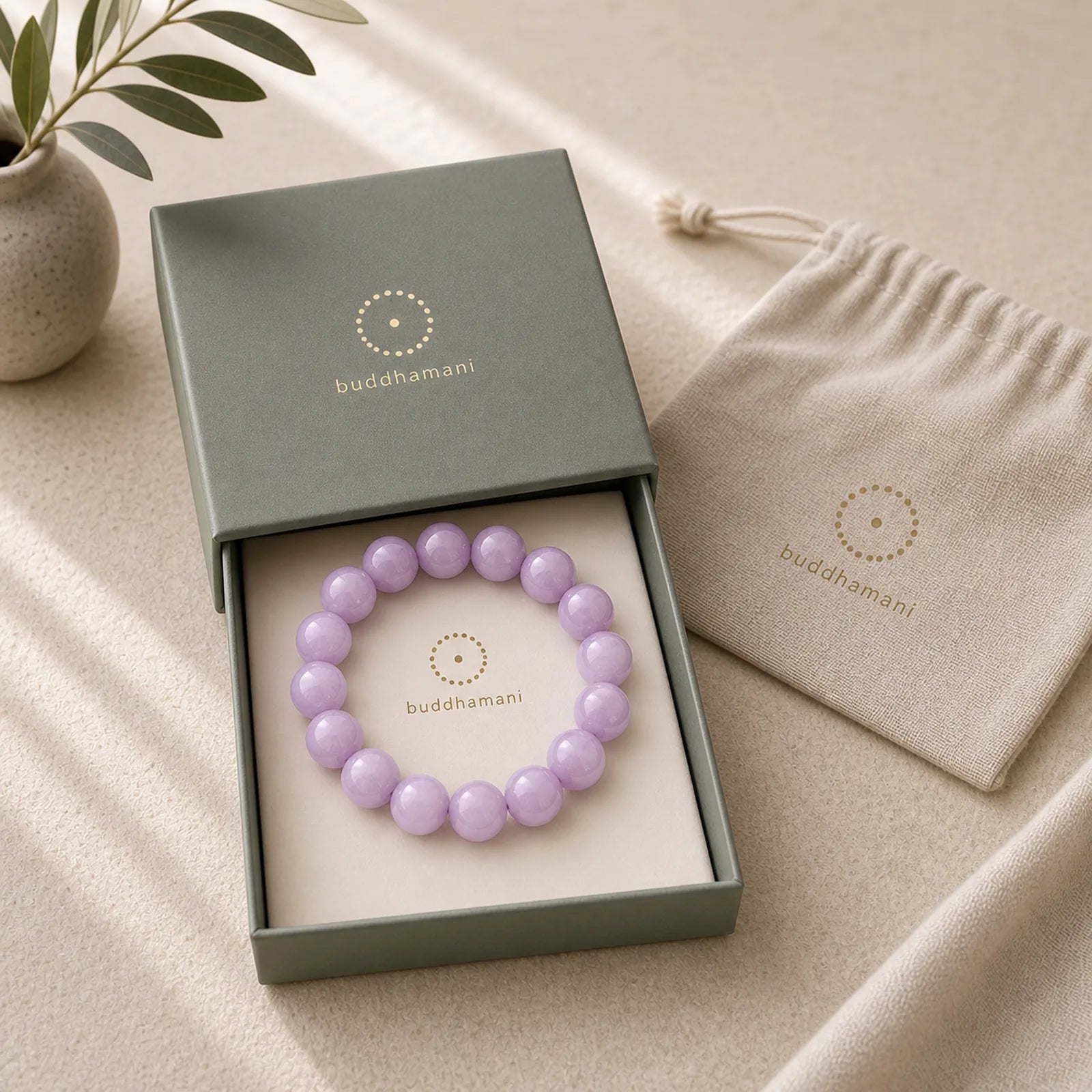 Natural Kunzite Love Spiritual Growth Bracelet featuring Kunzite, White Jade, Jade