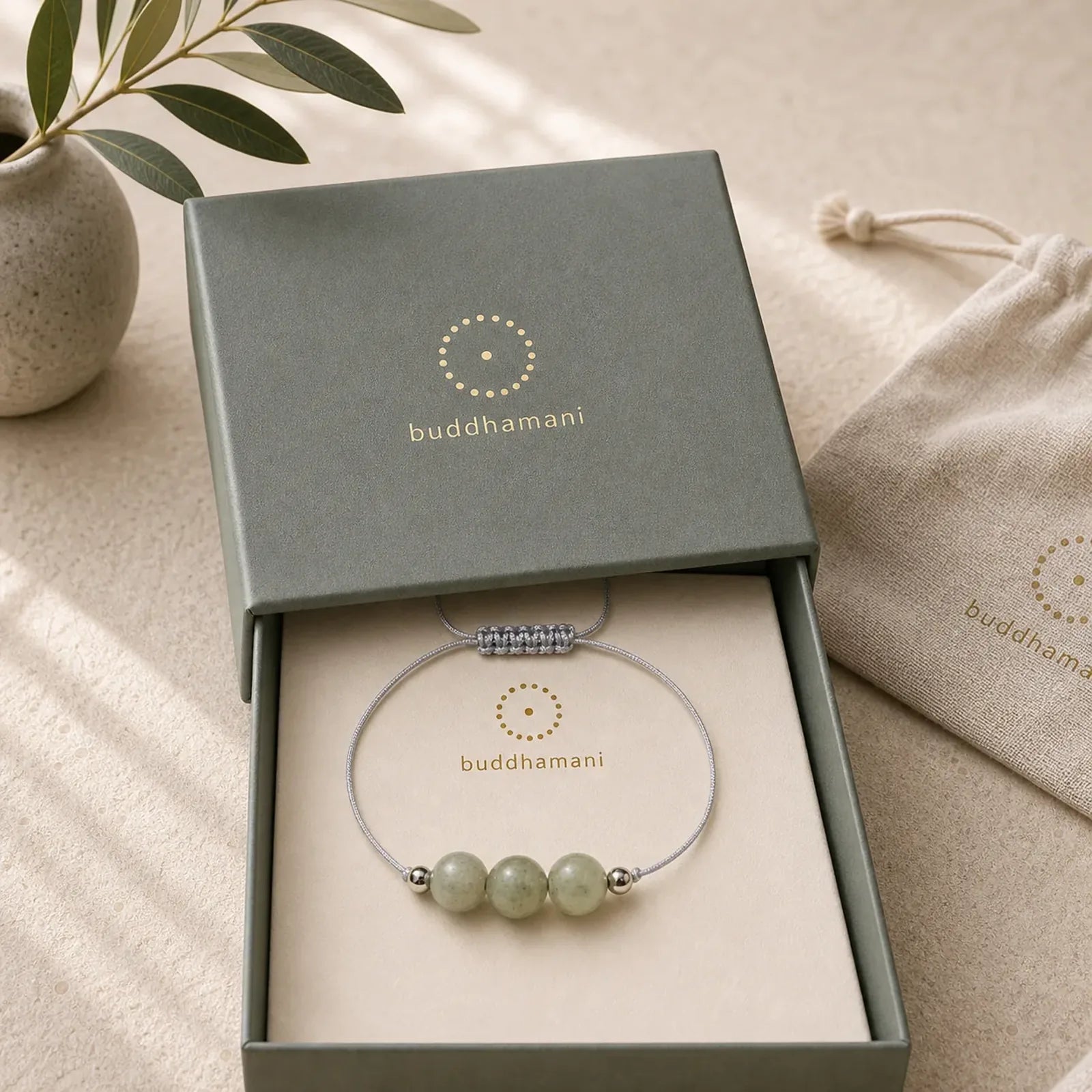 Natural Labradorite Bead Rope Healing Bracelet featuring Labradorite