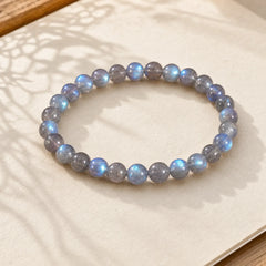 Natural Moonstone Healing Beads Bracelet featuring Moonstone, Labradorite