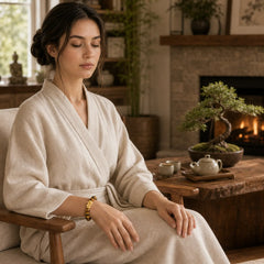 Natural Tiger Eye Pixiu Fu Character Om Mani Padme Hum Bead Courage Bracelet featuring Tiger Eye, Pixiu, Fu Character