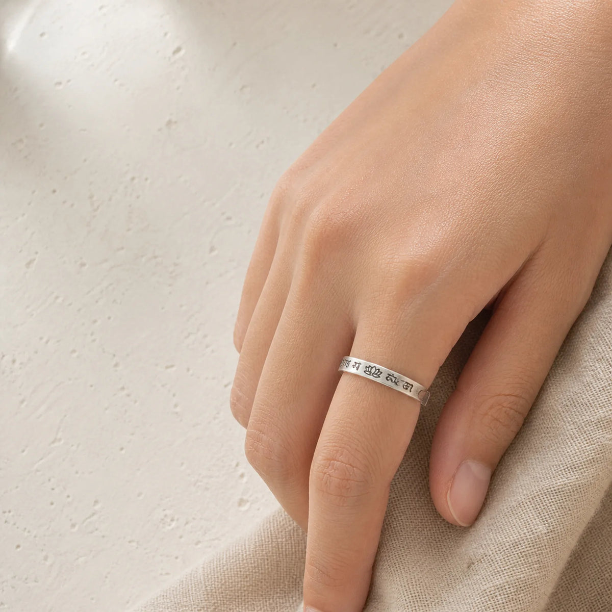 Peace And Joy Copper Luck Wealth Ring featuring Copper
