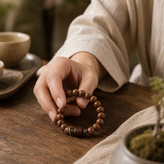 Phoebe Zhennan Wood Spirituality Bracelet featuring Phoebe Zhennan Wood, Ebony Wood, Ebony