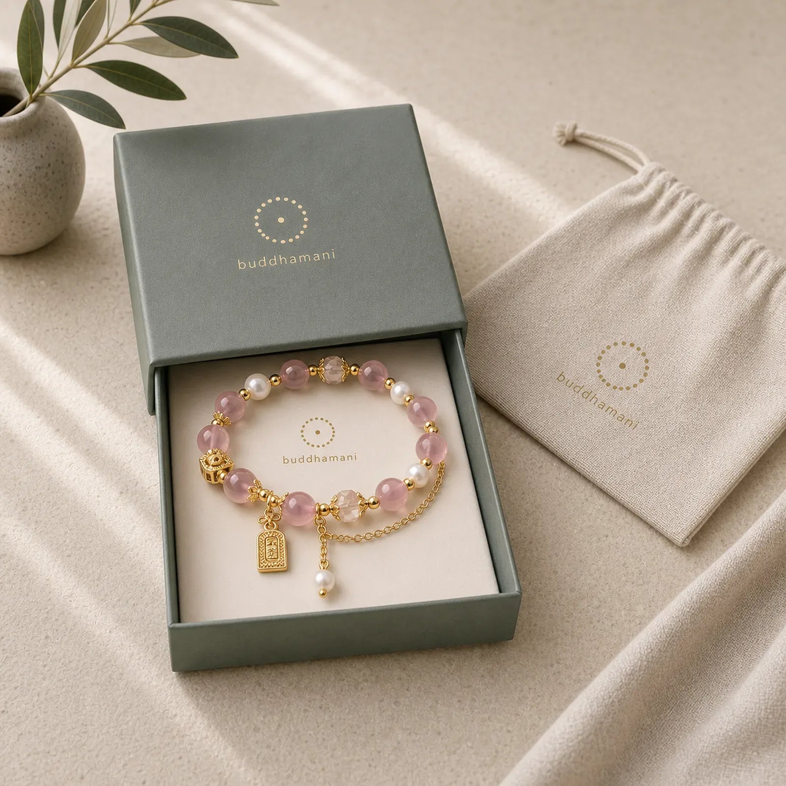 Pink Natural Candy Agate Pearl Healing Bracelet featuring Candy Agate, Pearl, Copper