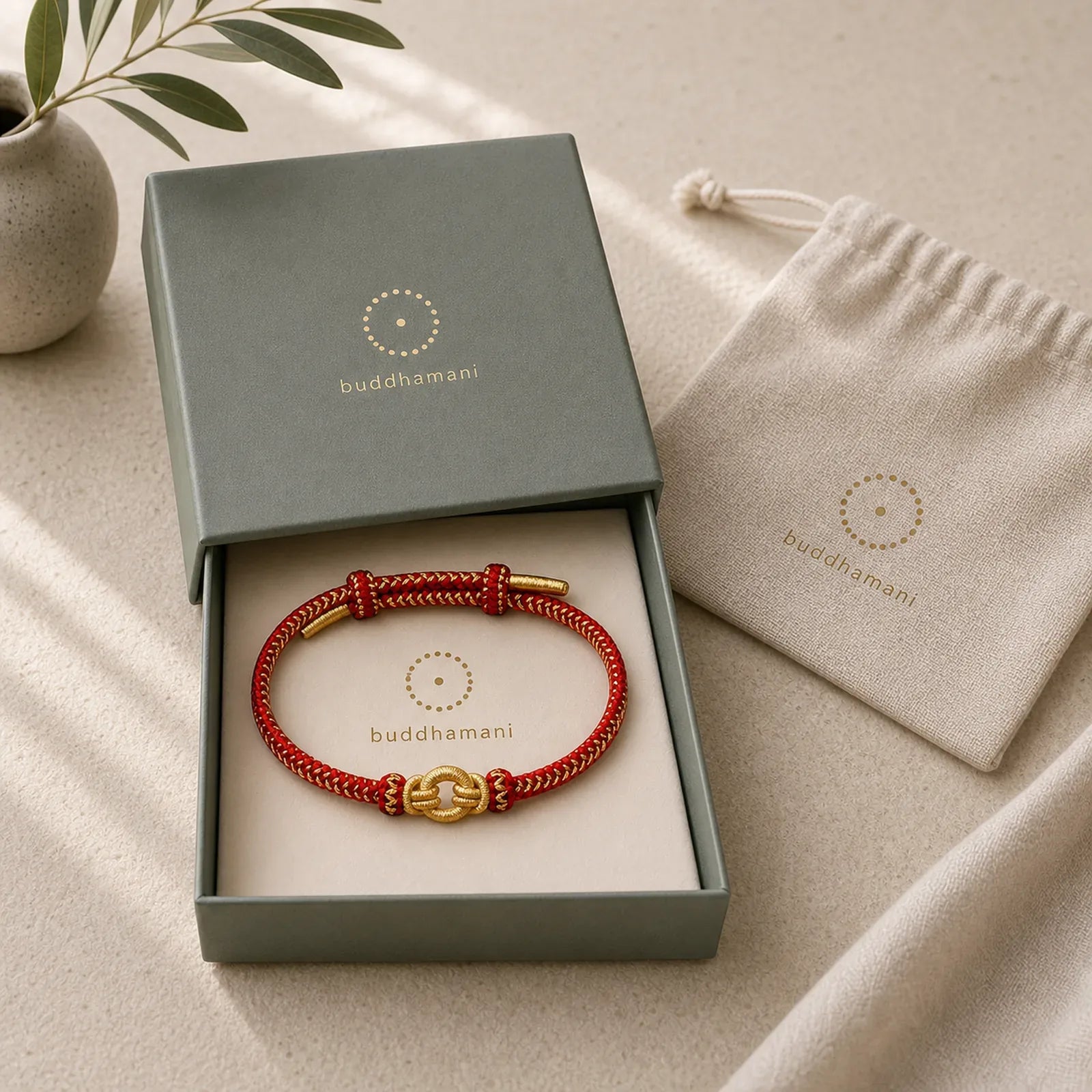 Red String Chinese Zodiac Luck Braided Knot Bracelet featuring Red String, Dragon, Horse