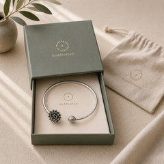 Retro Lotus White Copper Enlightenment Bracelet Bangle featuring Lotus, Copper, Lotus Symbol