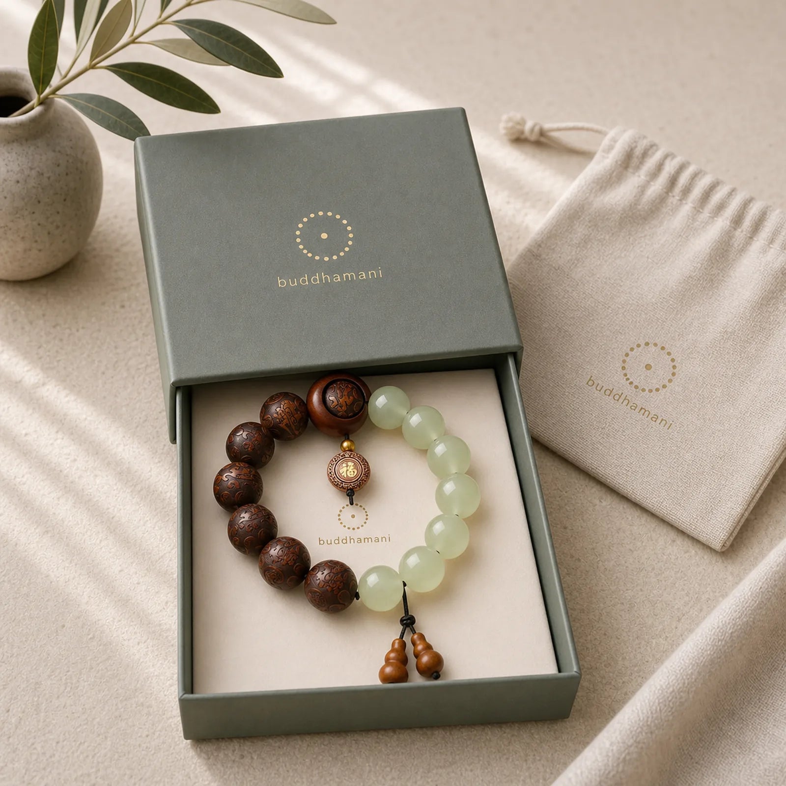 Sappan Wood Engraving Pixiu Fu Character Cure Bracelet featuring Pixiu, Fu Character, Rosewood