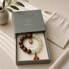 Sappan Wood Engraving Pixiu Fu Character Cure Bracelet featuring Pixiu, Fu Character, Rosewood