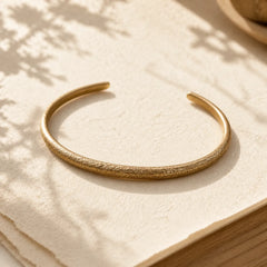 Simple Design Copper Luck Adjustable Cuff Bracelet featuring Copper