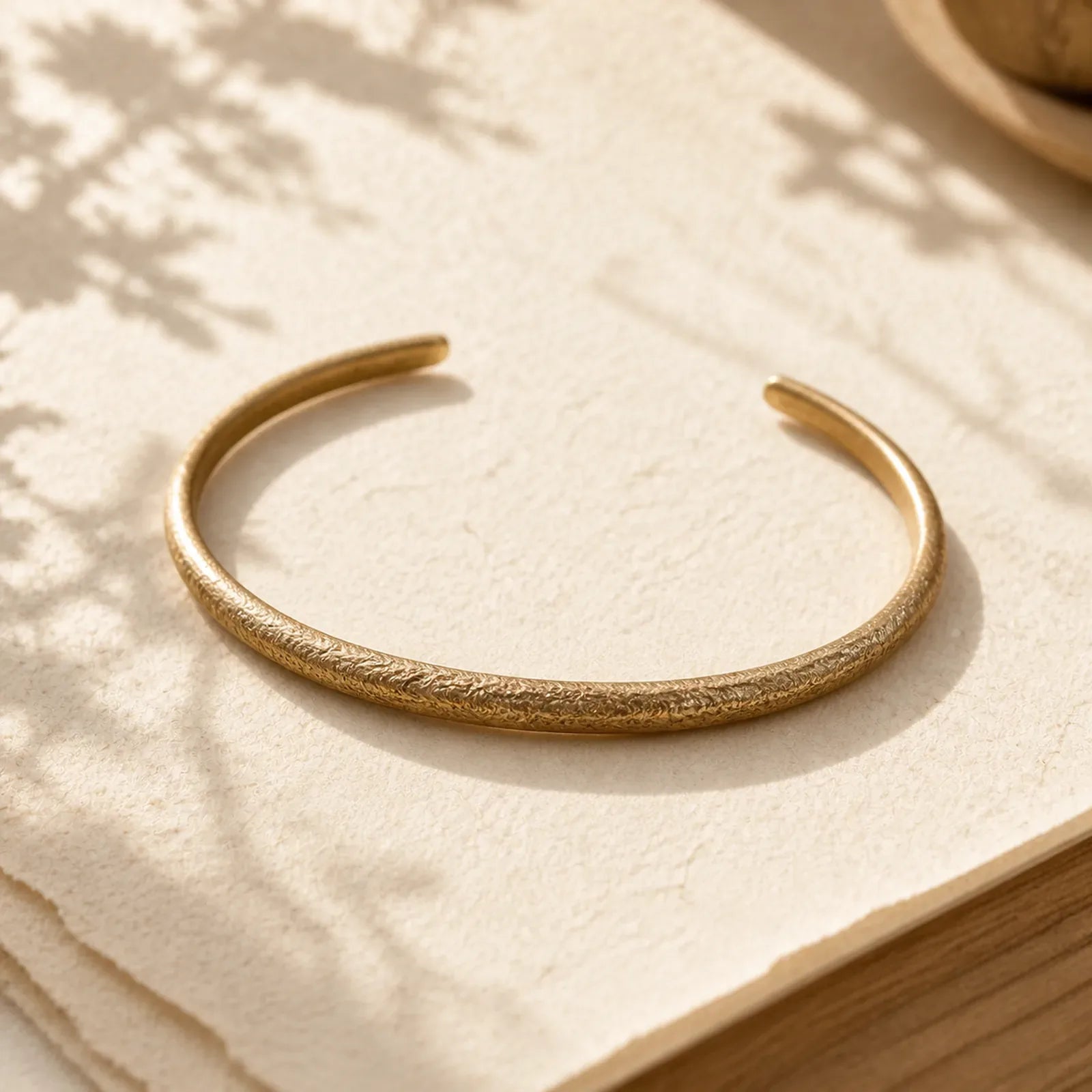 Simple Design Copper Luck Adjustable Cuff Bracelet featuring Copper