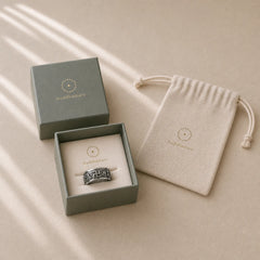 Six True Words Swastika Copper Healing Rotatable Ring featuring Copper, Om, Six True Words (Om Mani Padme Hum)